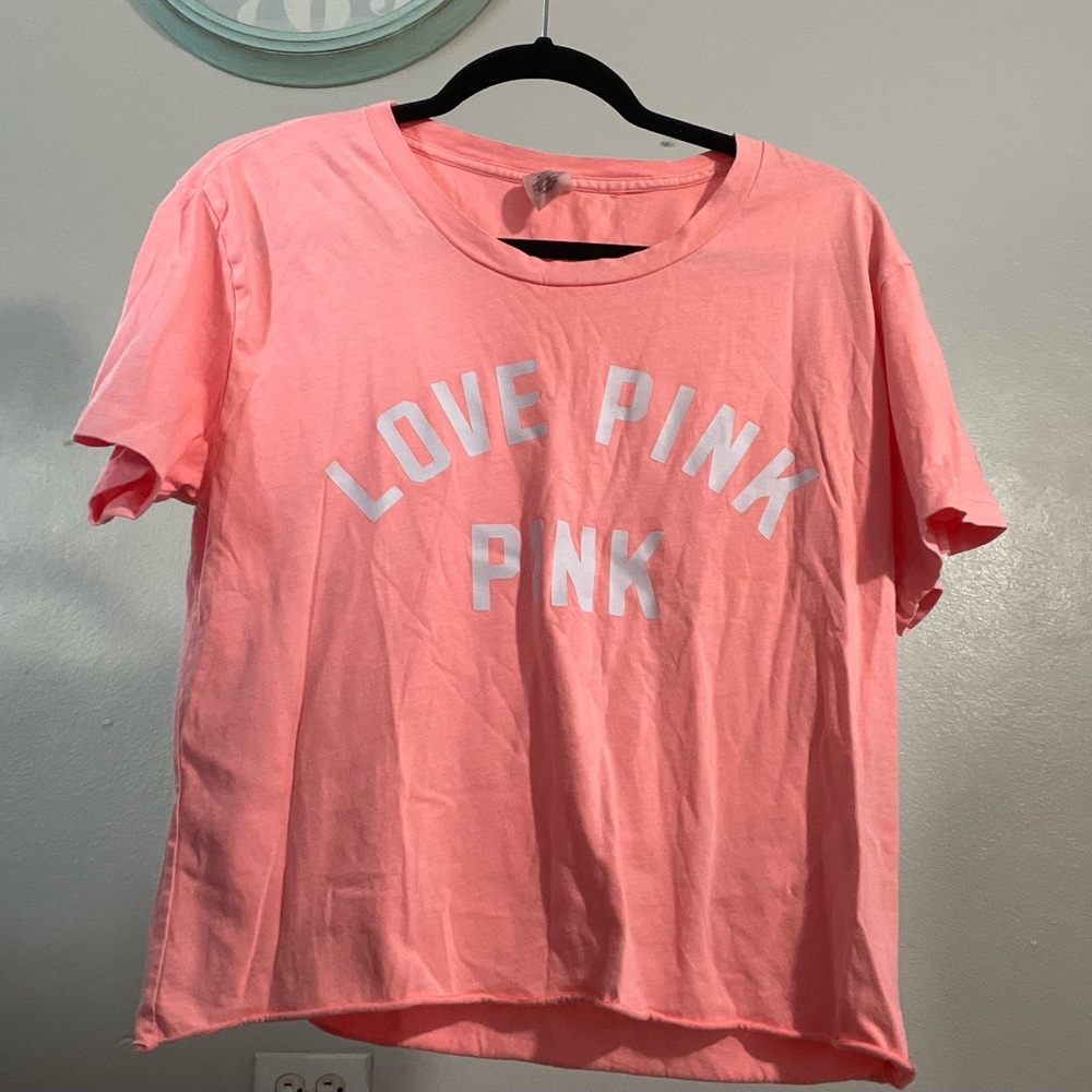 Pink Victoria Secret Crop Top
